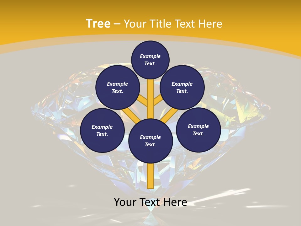 Topaz Stone Shine PowerPoint Template