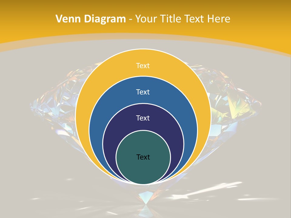 Topaz Stone Shine PowerPoint Template