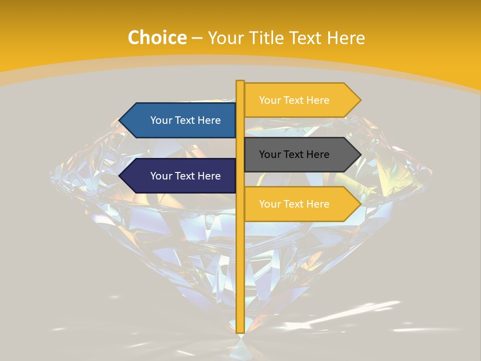 Topaz Stone Shine PowerPoint Template