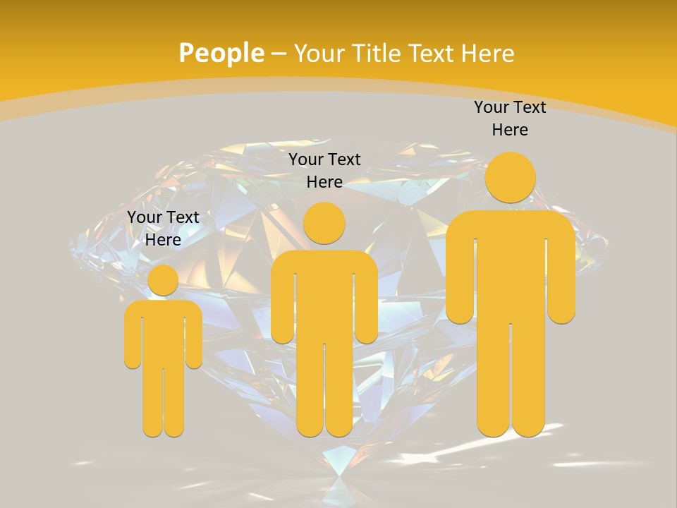 Topaz Stone Shine PowerPoint Template