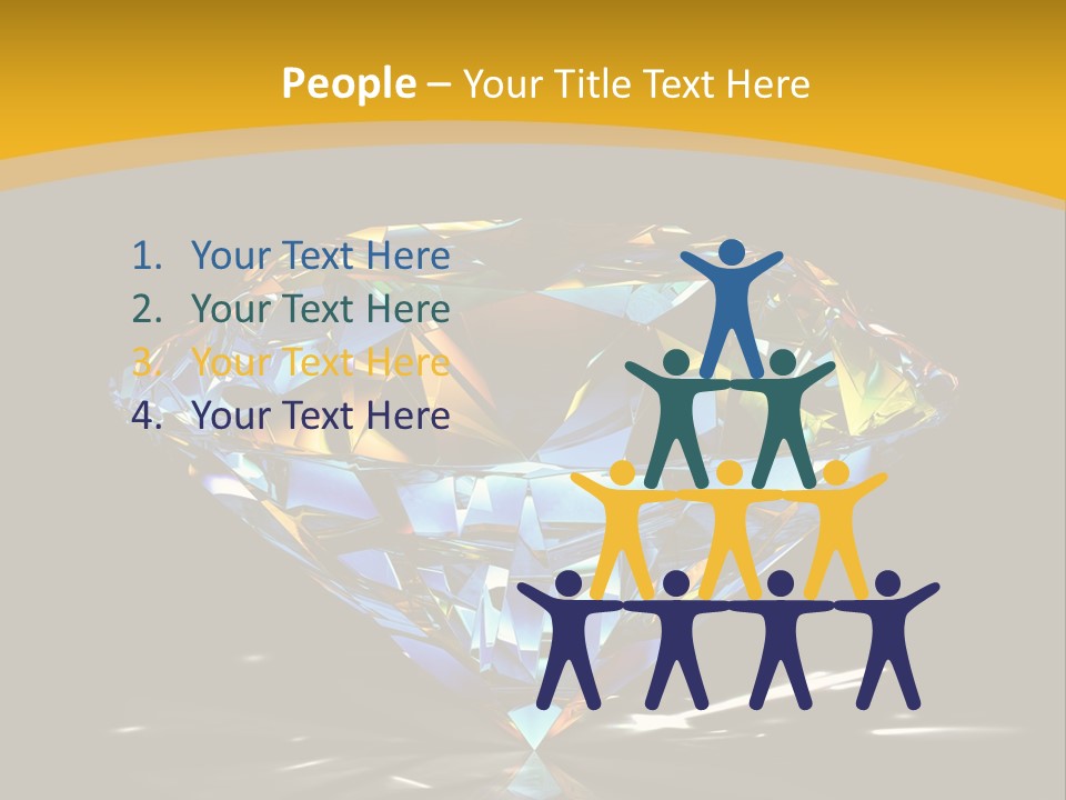 Topaz Stone Shine PowerPoint Template