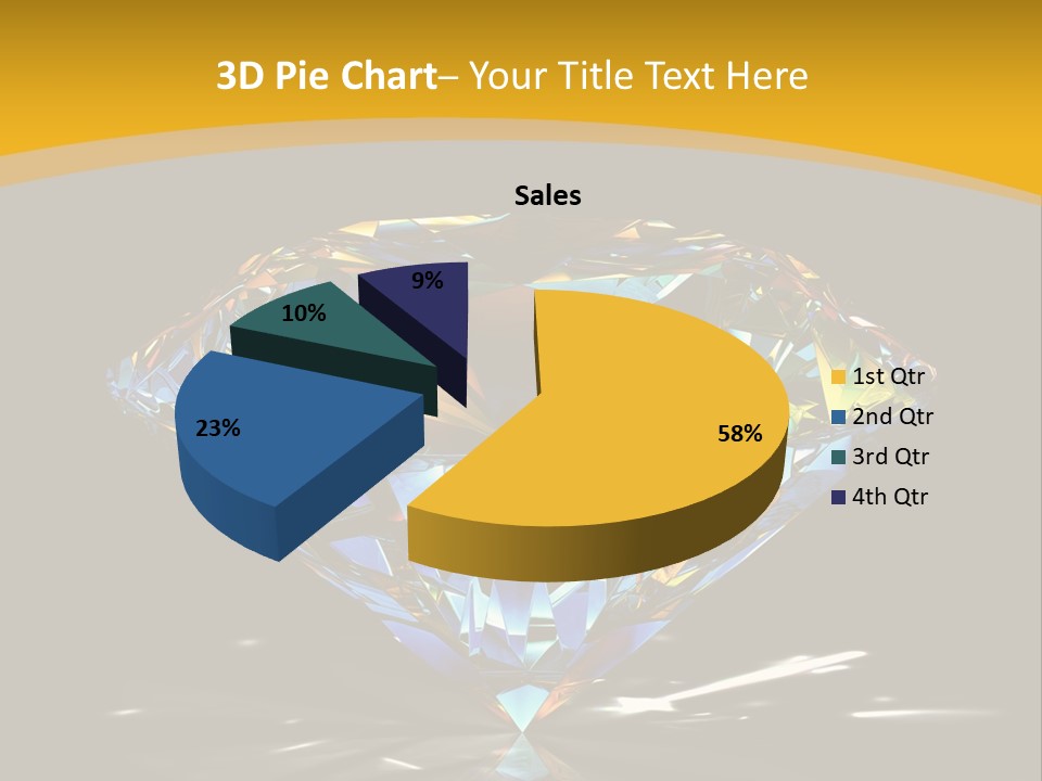 Topaz Stone Shine PowerPoint Template