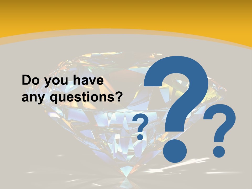 Topaz Stone Shine PowerPoint Template