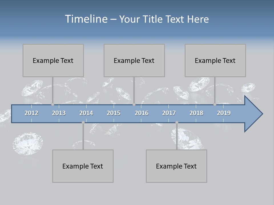 Rhinestone Glamour Black PowerPoint Template