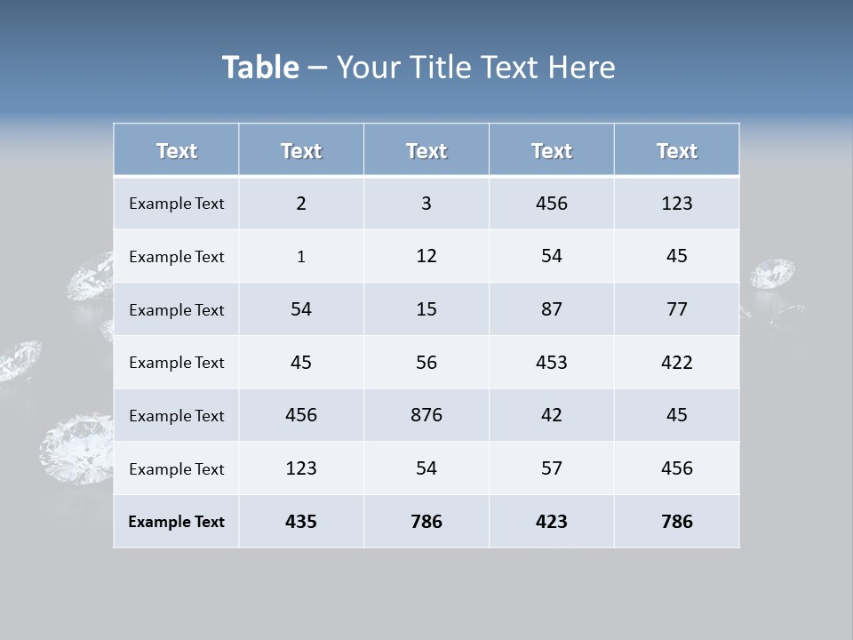 Rhinestone Glamour Black PowerPoint Template