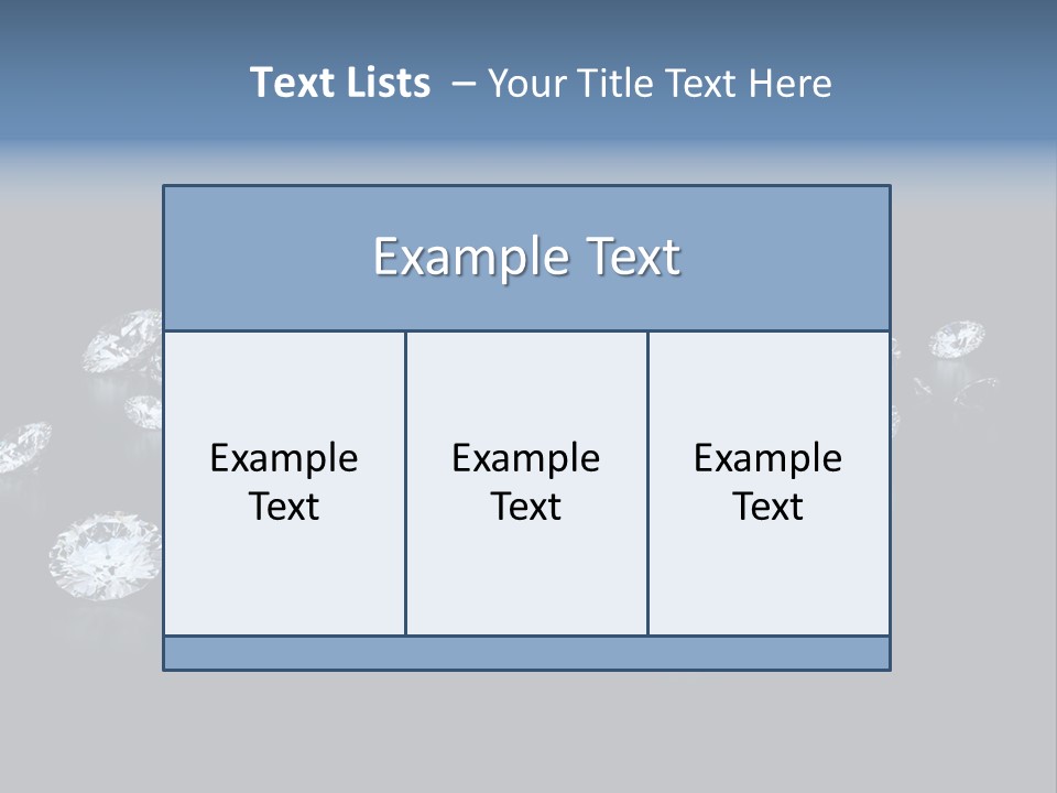 Rhinestone Glamour Black PowerPoint Template