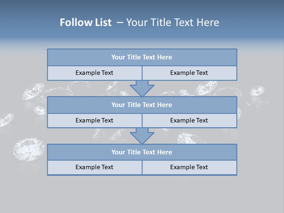 Rhinestone Glamour Black PowerPoint Template