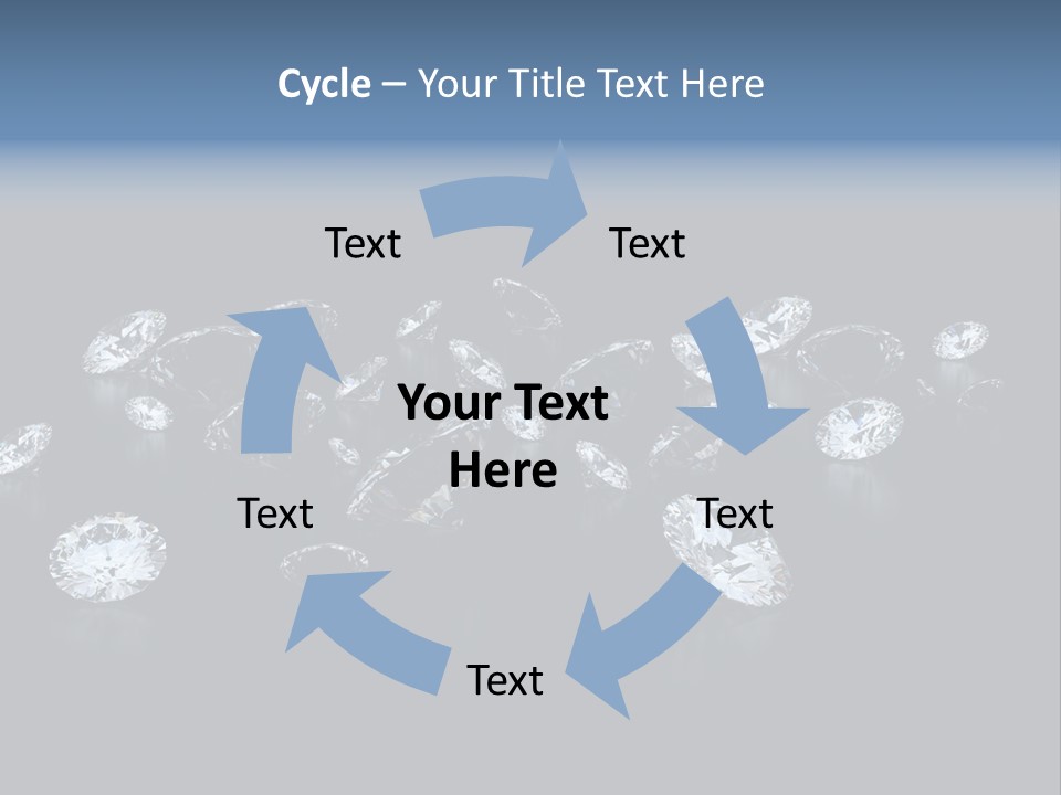 Rhinestone Glamour Black PowerPoint Template