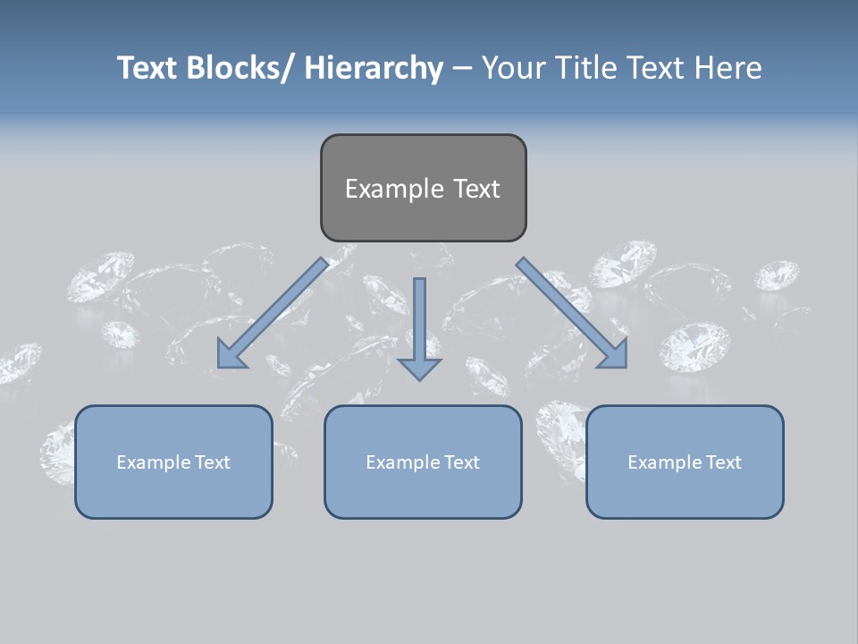 Rhinestone Glamour Black PowerPoint Template