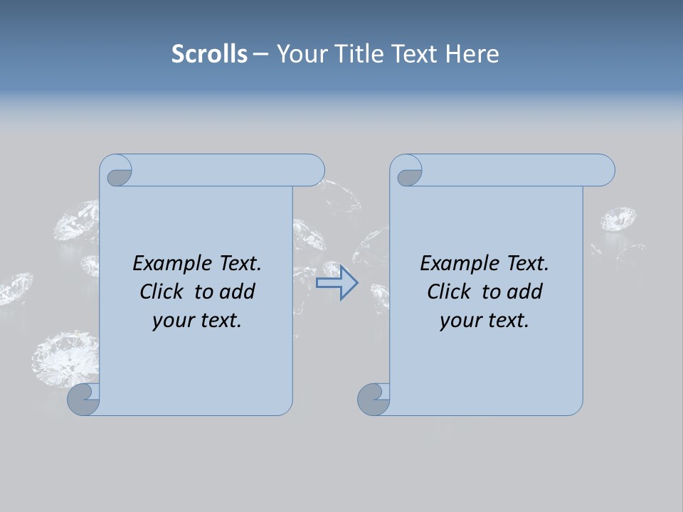 Rhinestone Glamour Black PowerPoint Template
