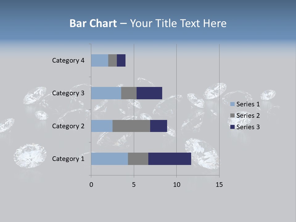 Rhinestone Glamour Black PowerPoint Template