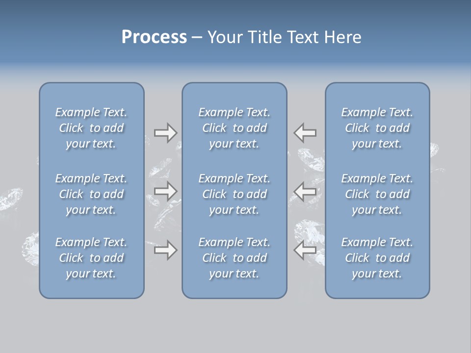Rhinestone Glamour Black PowerPoint Template