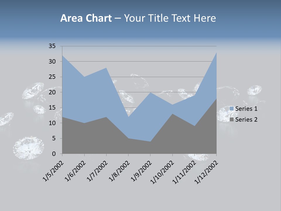 Rhinestone Glamour Black PowerPoint Template