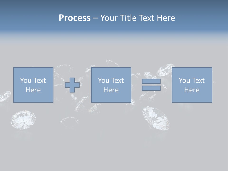 Rhinestone Glamour Black PowerPoint Template