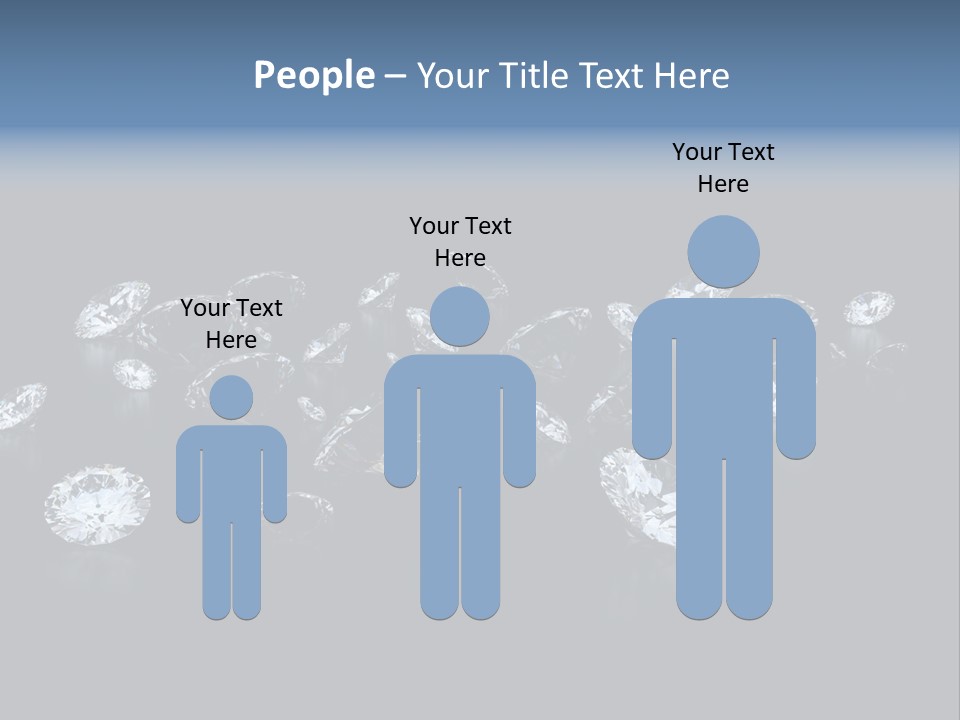 Rhinestone Glamour Black PowerPoint Template