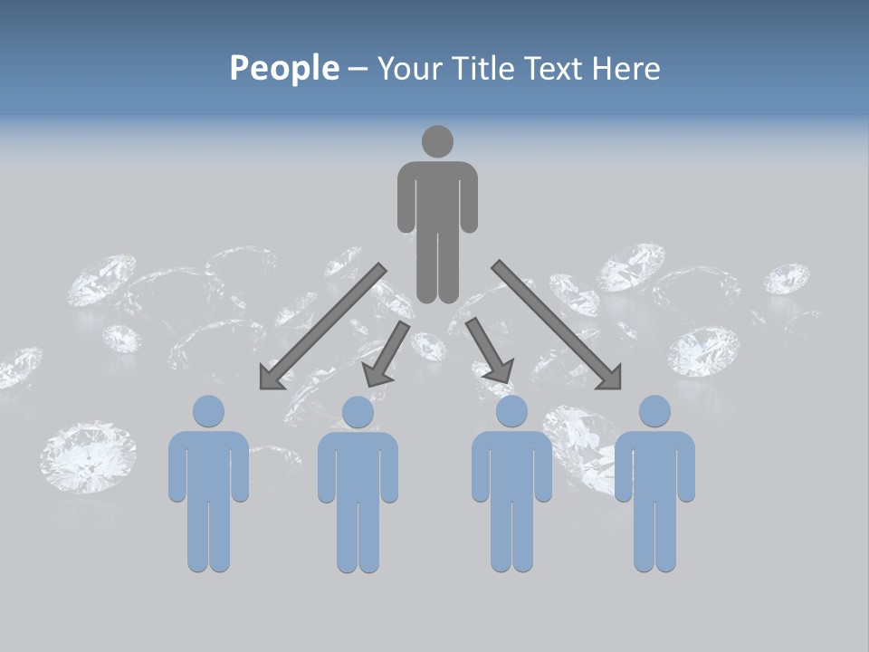 Rhinestone Glamour Black PowerPoint Template