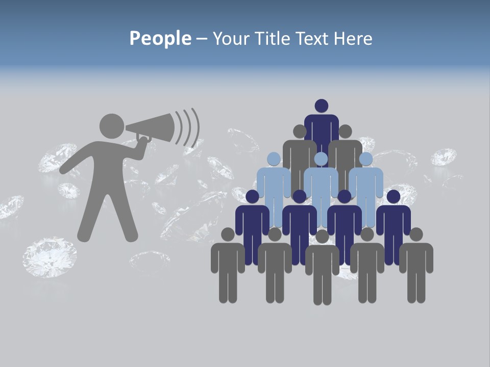 Rhinestone Glamour Black PowerPoint Template