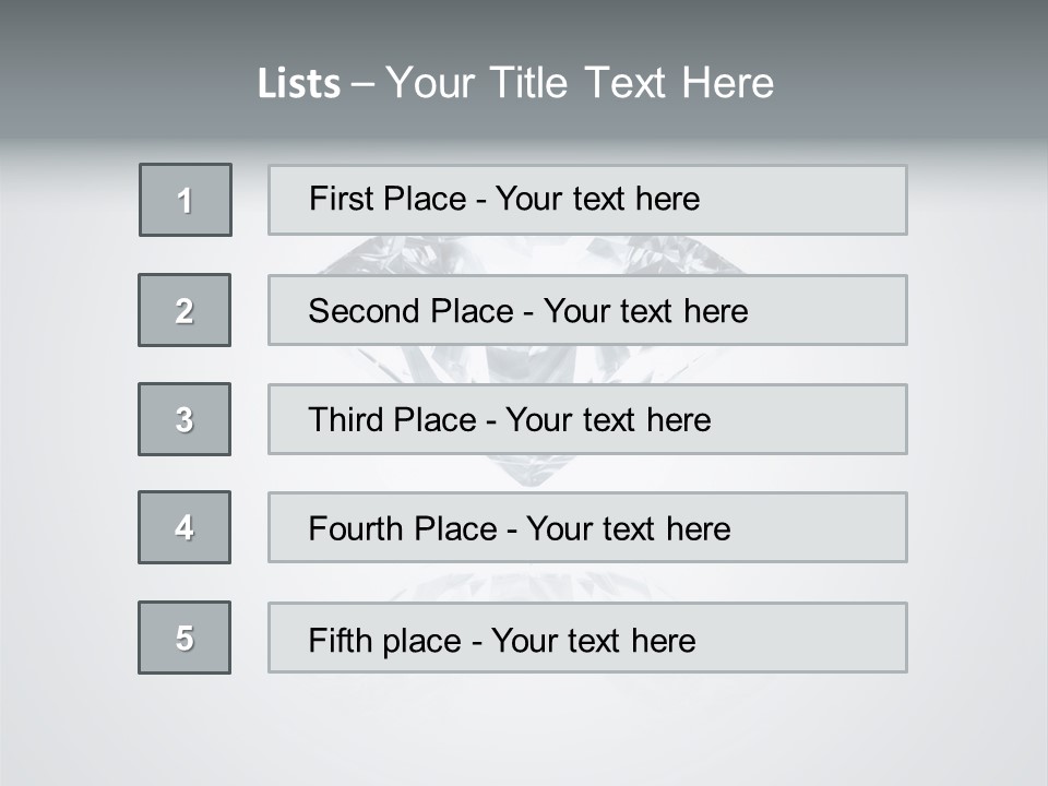 Strenght Luxury Glass PowerPoint Template