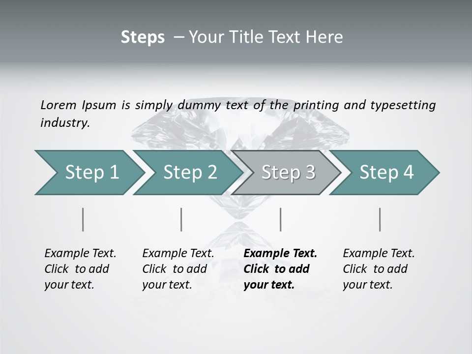Strenght Luxury Glass PowerPoint Template