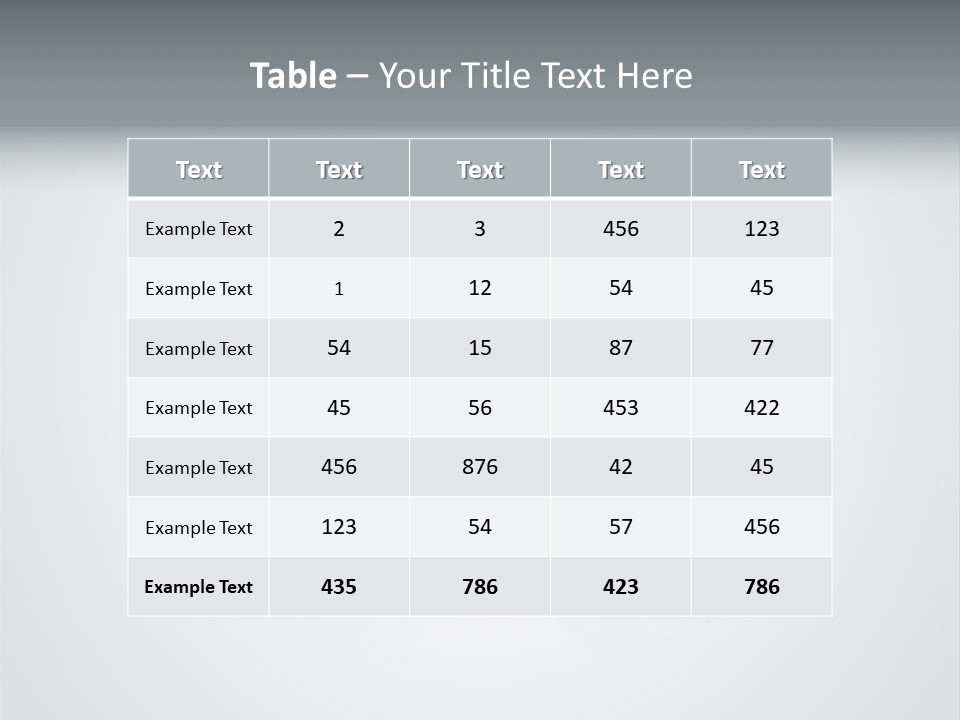 Strenght Luxury Glass PowerPoint Template