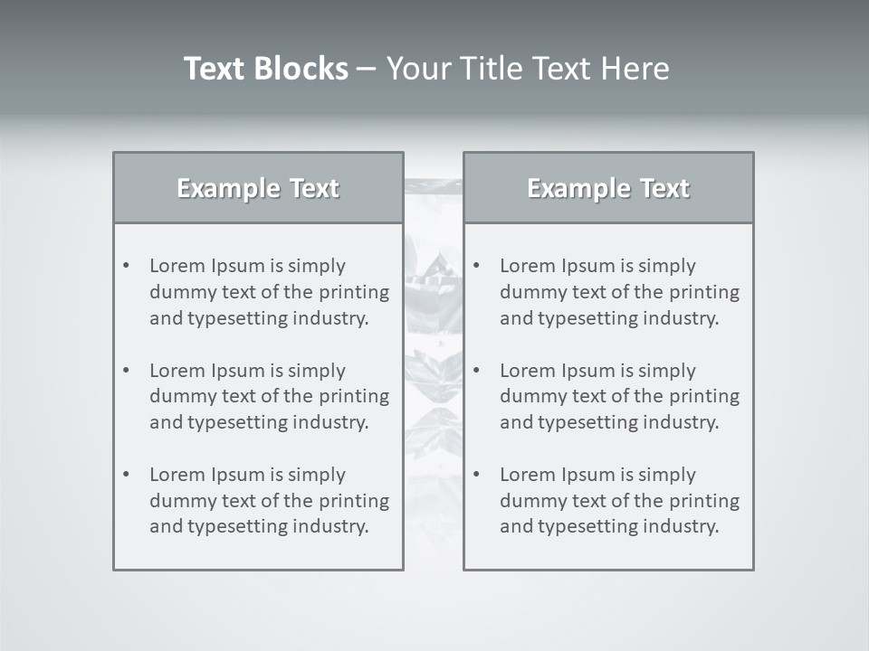 Strenght Luxury Glass PowerPoint Template