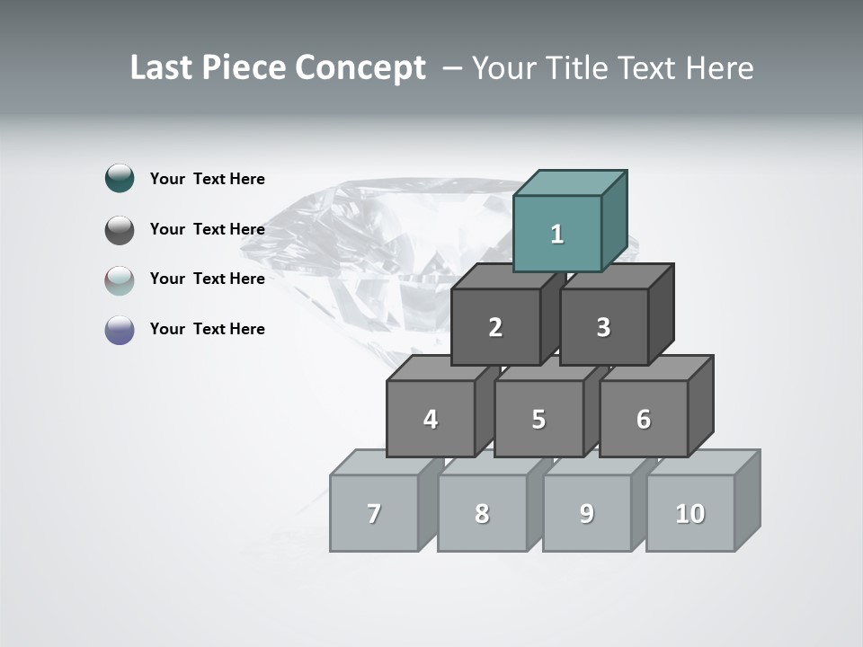 Strenght Luxury Glass PowerPoint Template