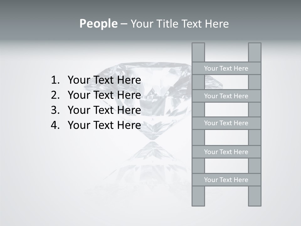 Strenght Luxury Glass PowerPoint Template