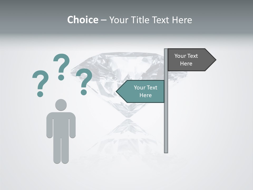 Strenght Luxury Glass PowerPoint Template