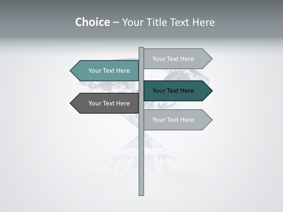 Strenght Luxury Glass PowerPoint Template
