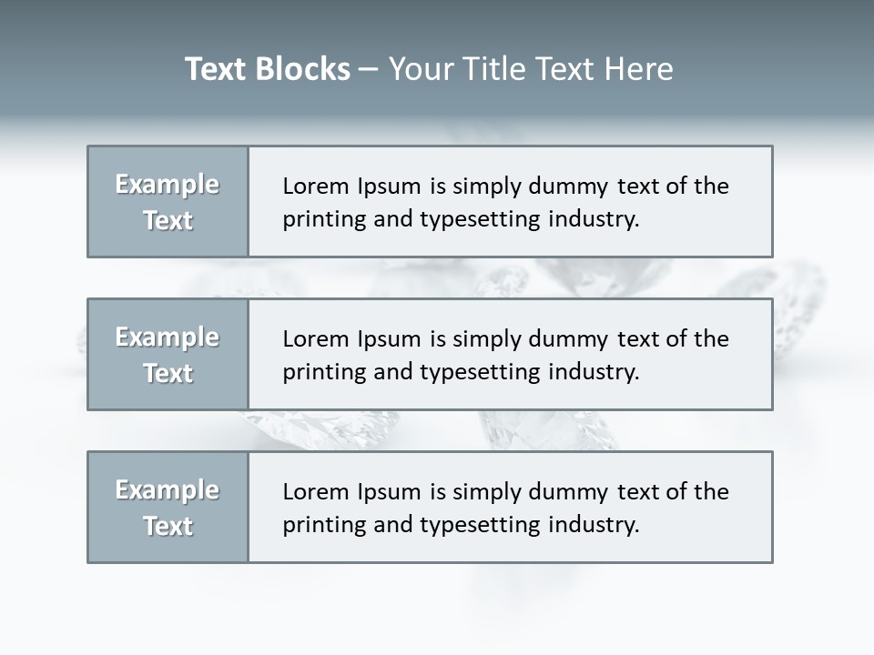 Crystal Millionaire Luxury PowerPoint Template