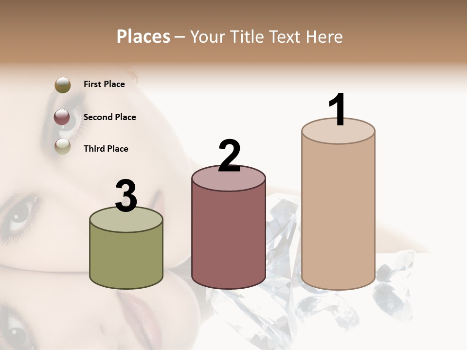 Portrait Person Woman PowerPoint Template