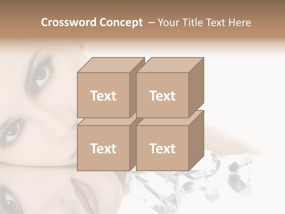 Portrait Person Woman PowerPoint Template