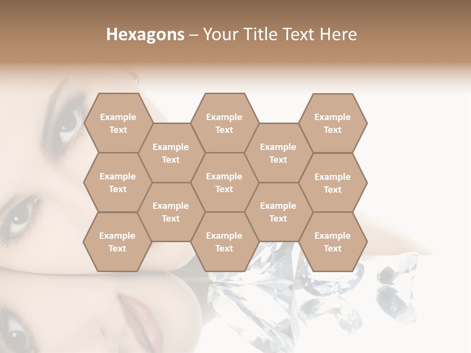 Portrait Person Woman PowerPoint Template