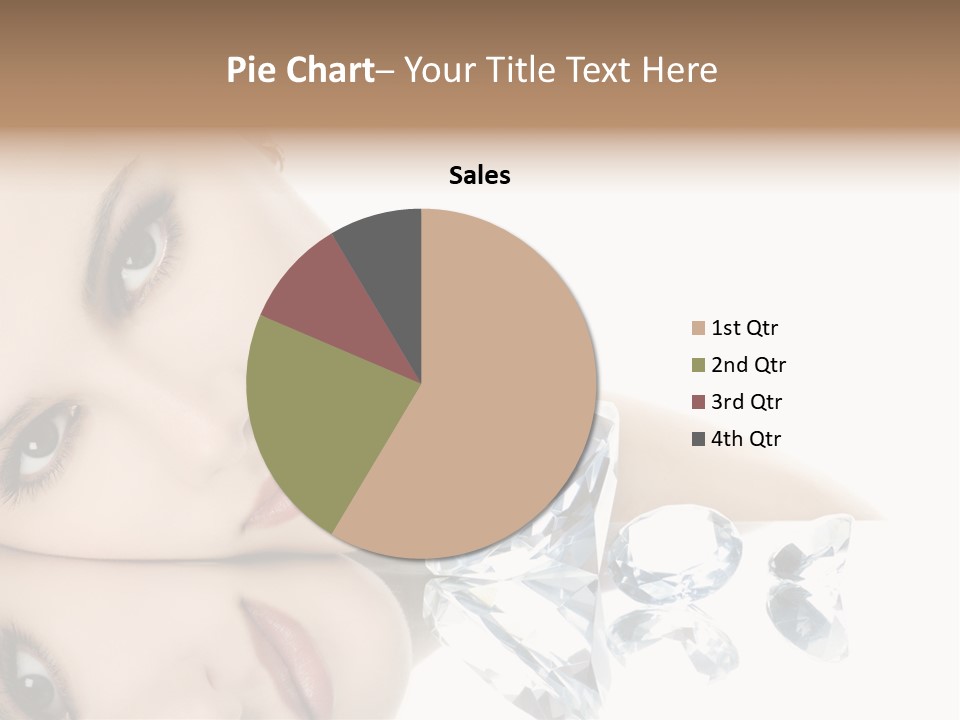 Portrait Person Woman PowerPoint Template