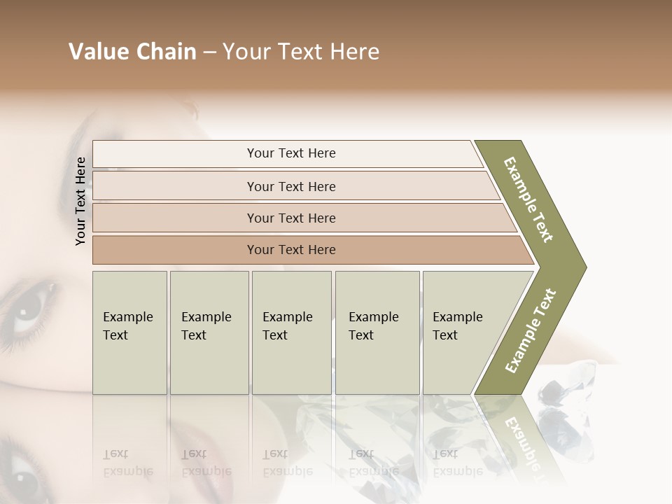 Portrait Person Woman PowerPoint Template
