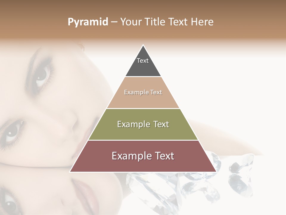 Portrait Person Woman PowerPoint Template