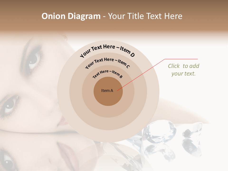 Portrait Person Woman PowerPoint Template