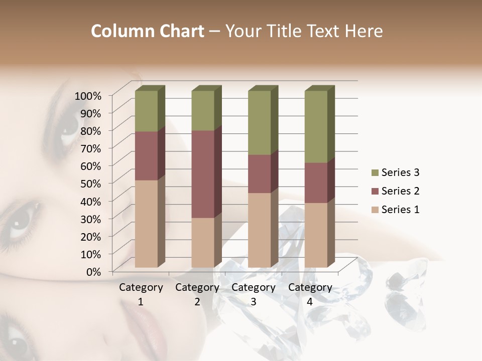 Portrait Person Woman PowerPoint Template