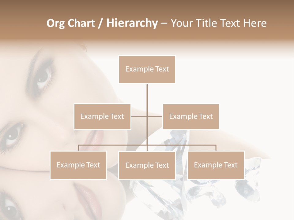 Portrait Person Woman PowerPoint Template