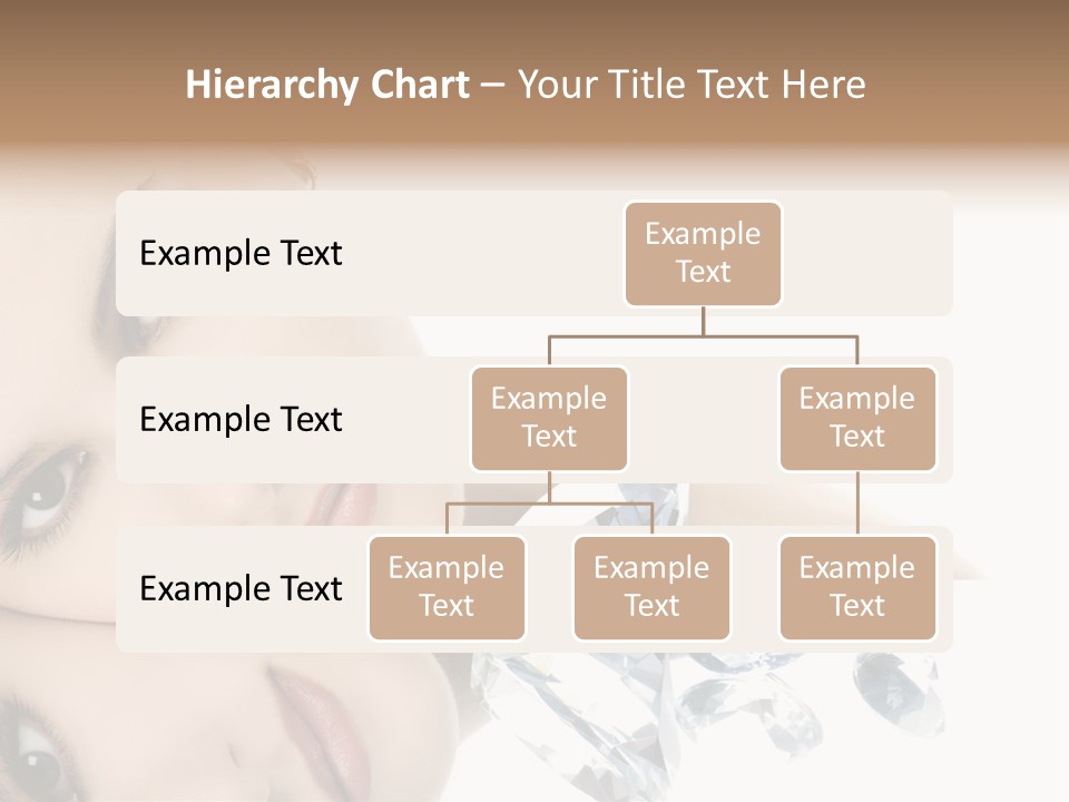 Portrait Person Woman PowerPoint Template
