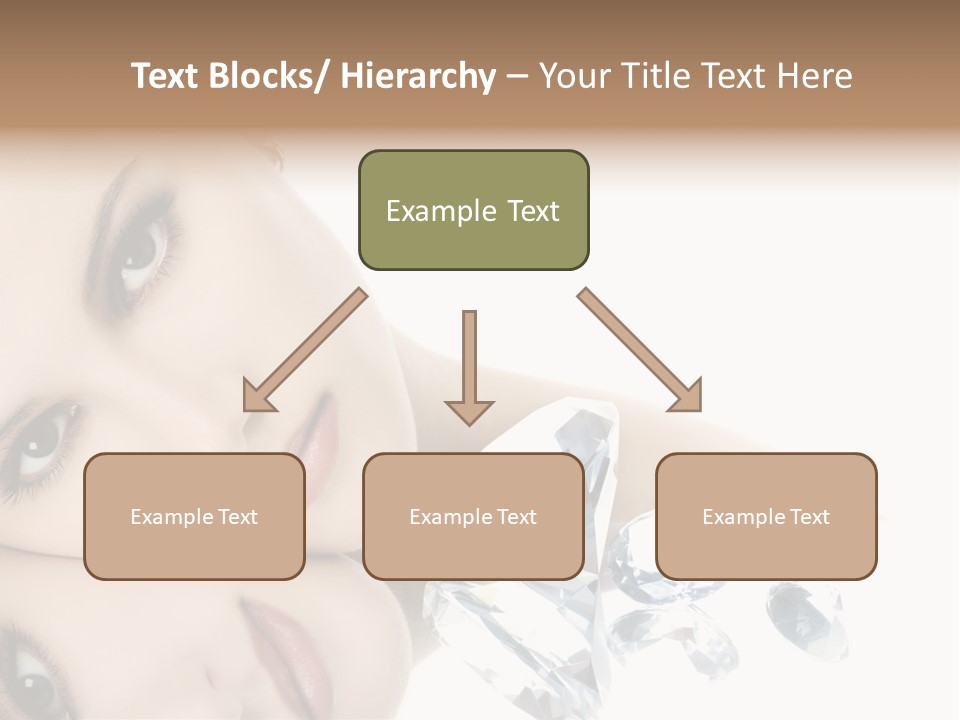 Portrait Person Woman PowerPoint Template