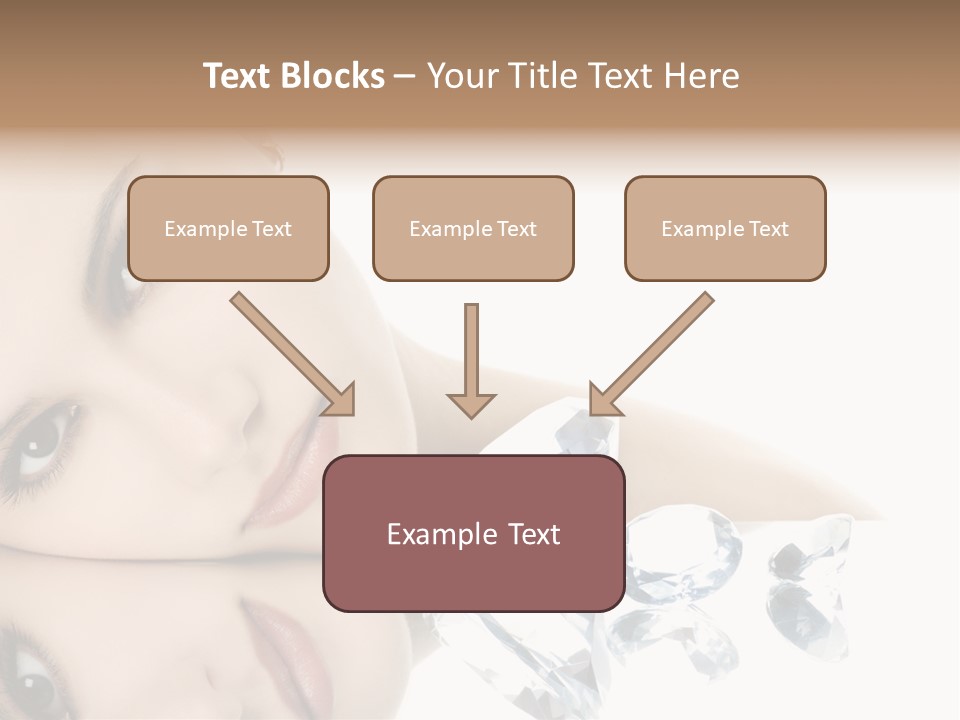 Portrait Person Woman PowerPoint Template
