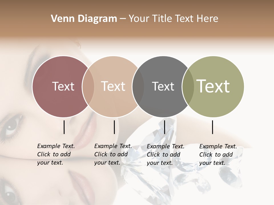 Portrait Person Woman PowerPoint Template