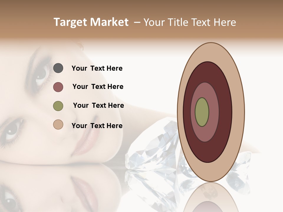 Portrait Person Woman PowerPoint Template