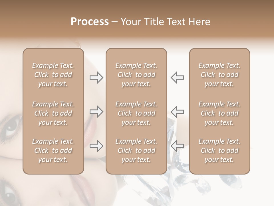 Portrait Person Woman PowerPoint Template