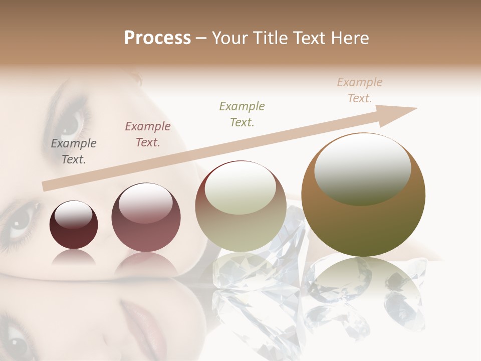 Portrait Person Woman PowerPoint Template