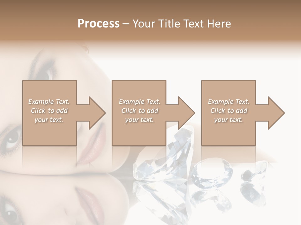 Portrait Person Woman PowerPoint Template