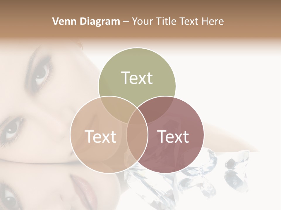 Portrait Person Woman PowerPoint Template