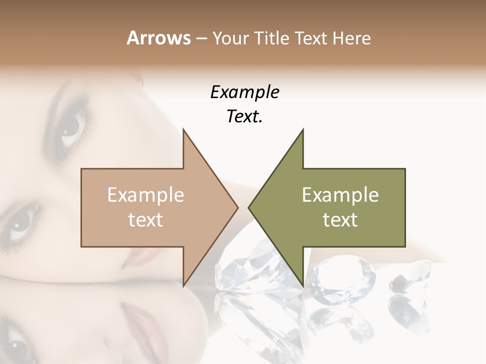 Portrait Person Woman PowerPoint Template