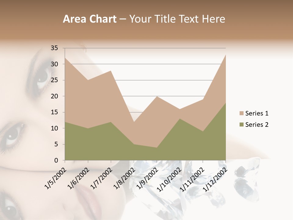 Portrait Person Woman PowerPoint Template